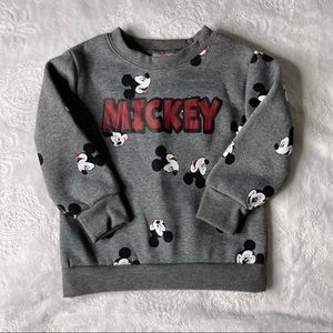 Toddler Mickey Mouse Crewneck Sweatshirt